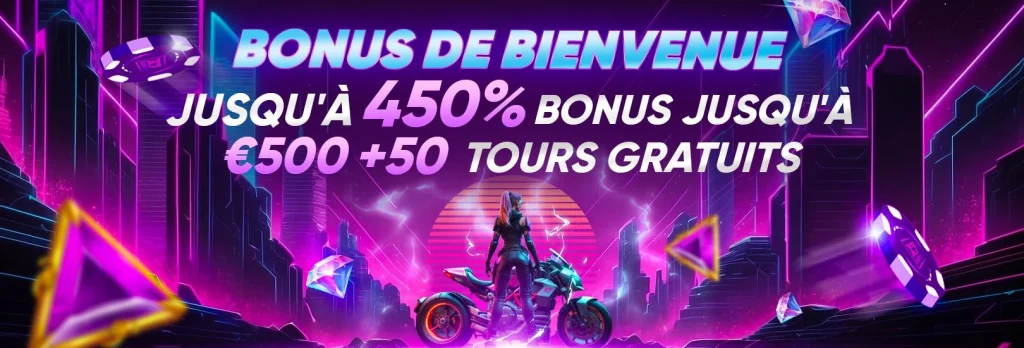 BONUS DE BIENVENUE X7
