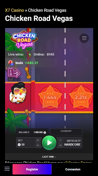 Chicken Road Vegas Casino x7