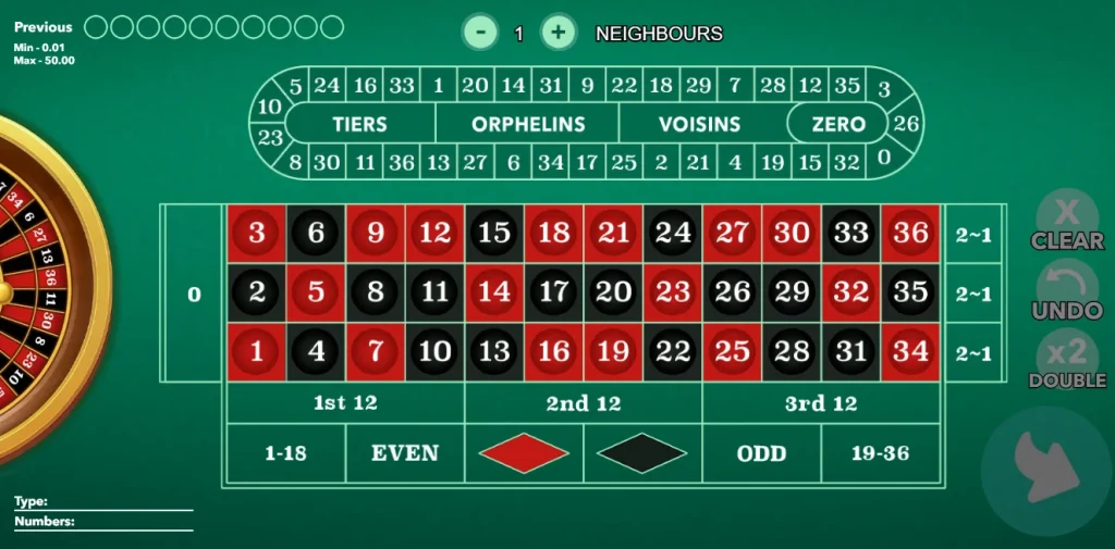 x7 casino classic roulette